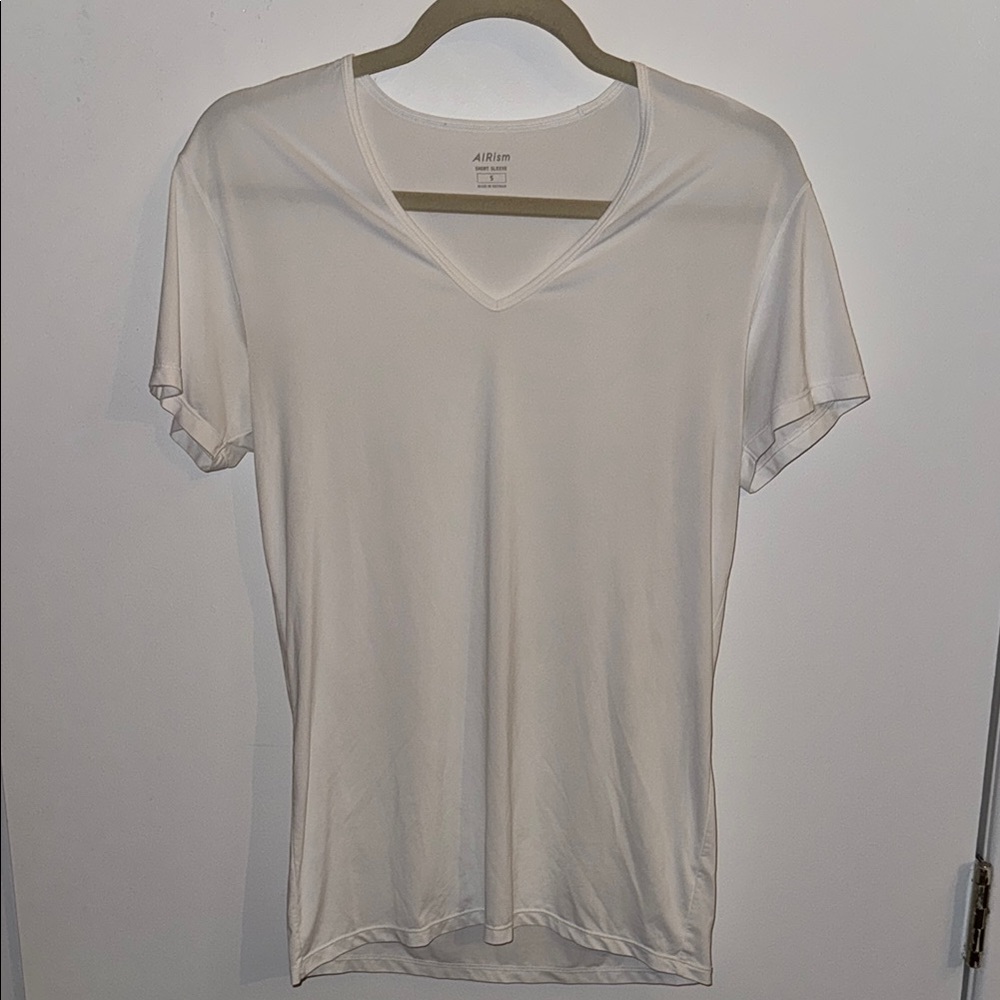 White V-Neck T-Shirt